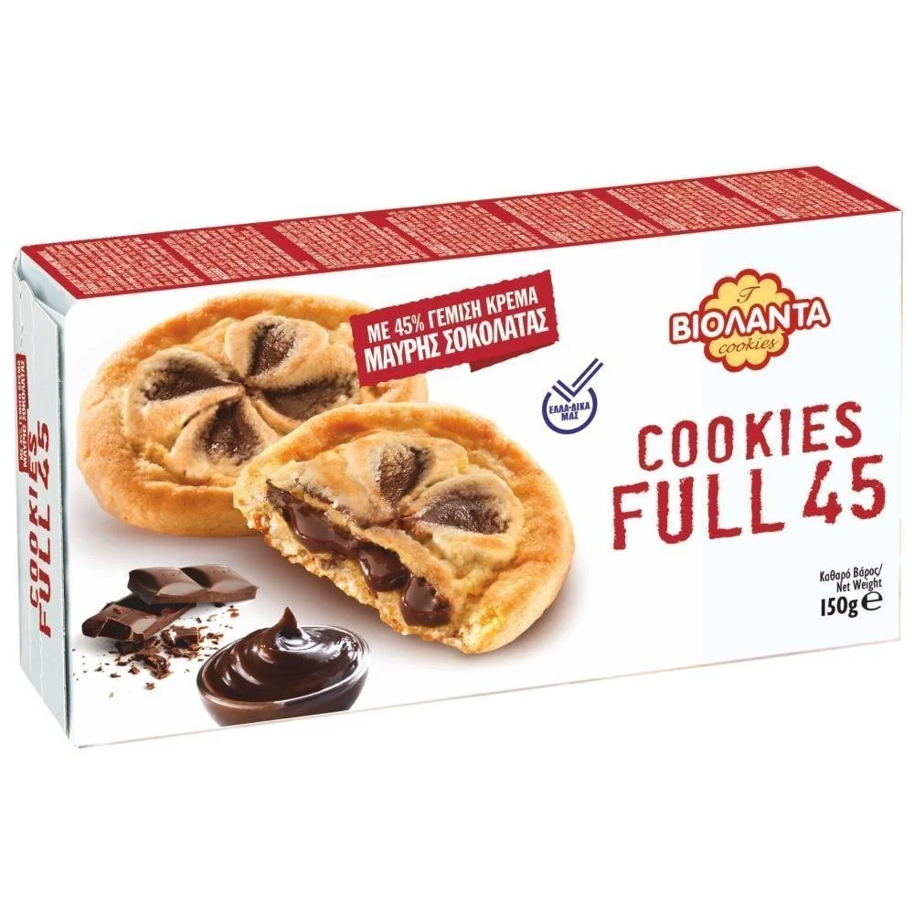 ΒΙΟΛΑΝΤΑ COOKIES FULL 45 12/150G