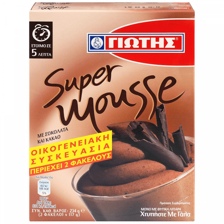 ΓΙΩΤΗΣ SUPER MOUSSE ΚΑΚ. ΟΙΚ. Σ. 12/2X117G
