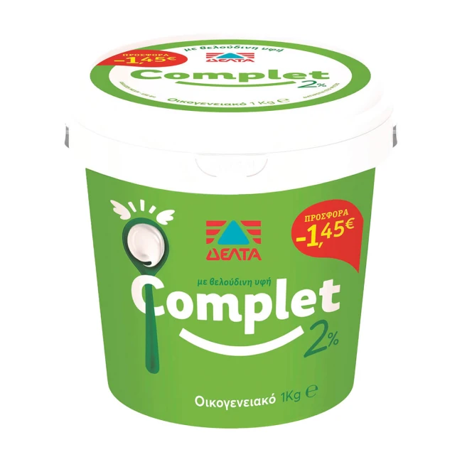 COMPLET ΟΙΚ. ΕΠ. ΓΙΑΟΥΡΤ. . . 2%. 6/1KG(-1. 45)