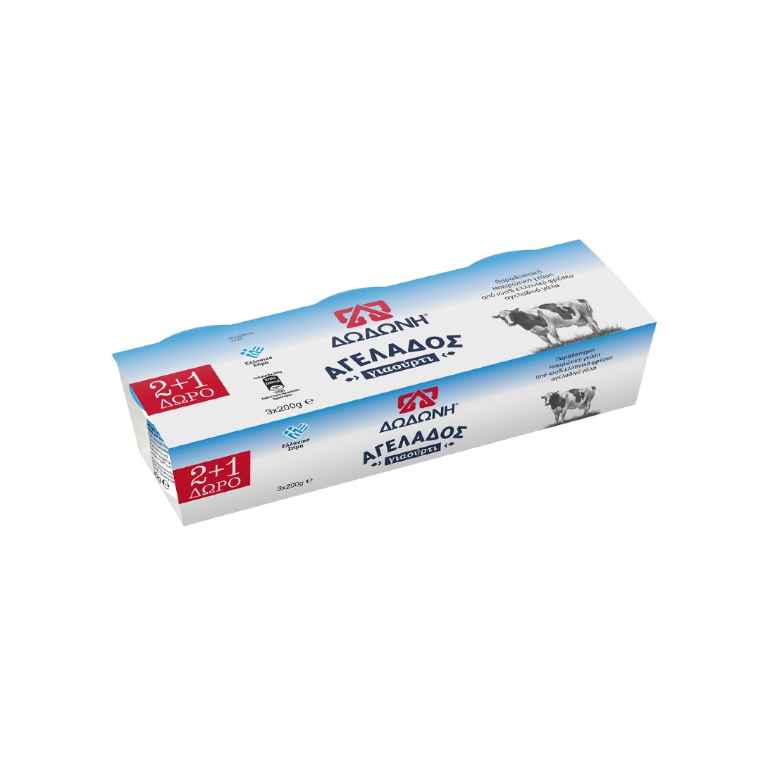 ΔΩΔΩΝΗ ΓΙΑΟΥΡΤΙ ΑΓΕΛ. 3. 9%Λ. 3X200G(2+1)