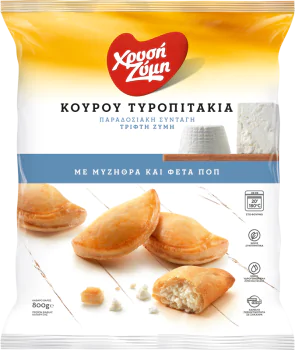 ΕΛΛΗΝΙΚΗ ΖΥΜΗ ΒΚΤΨ* ΤΥΡΟΠΙΤΑΚΙΑ ΜΕ ΜΥΖΗΘΡΑ ΚΑΙ ΦΕΤΑ Π. Ο. Π. 6Χ1KG.