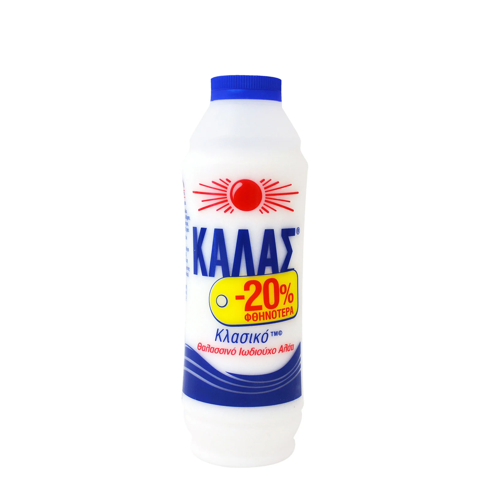 ΚΑΛΑΣ ΑΛΑΤΙ ΠΛΑΣΤΙΚΗ ΦΙΑΛΗ 16/750G(-20%)