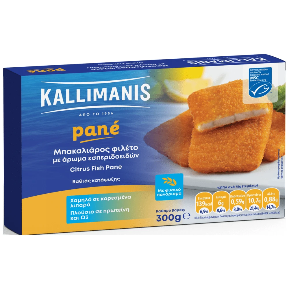 KALLIMANIS ΜΠΑΚ/ΡΟΣ ΠΑΝΕ Φ/ΤΟ ΚΤΨ10/300G