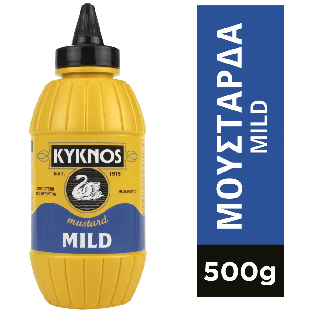 KYKNOS ΜΟΥΣΤΑΡΔΑ ΑΠΑΛΗ ΧΩΡ. ΓΛΟΥΤ 12/500G