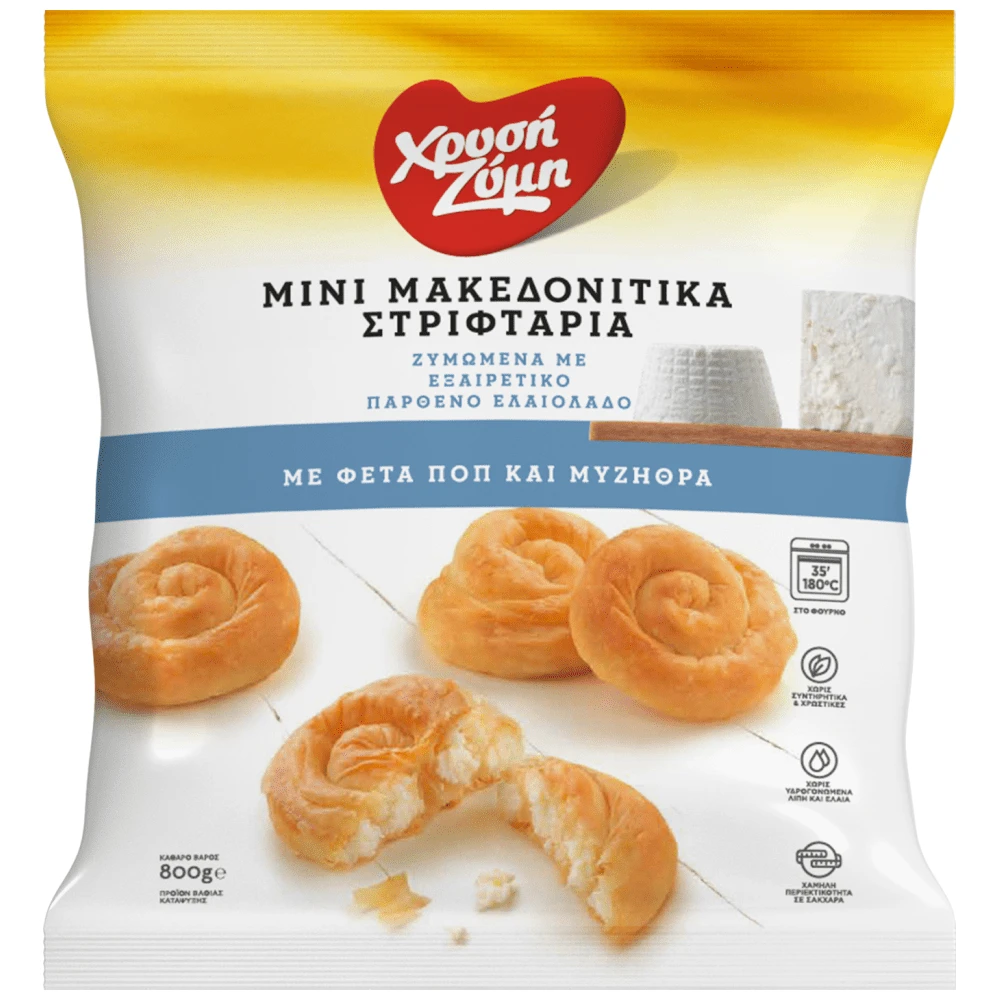 ΧΡΥΣΗ ΖΥΜΗ ΜΙΝΙ ΣΤΡΙΦΤΑΡΙΑ ΤΥΡΙ 800G