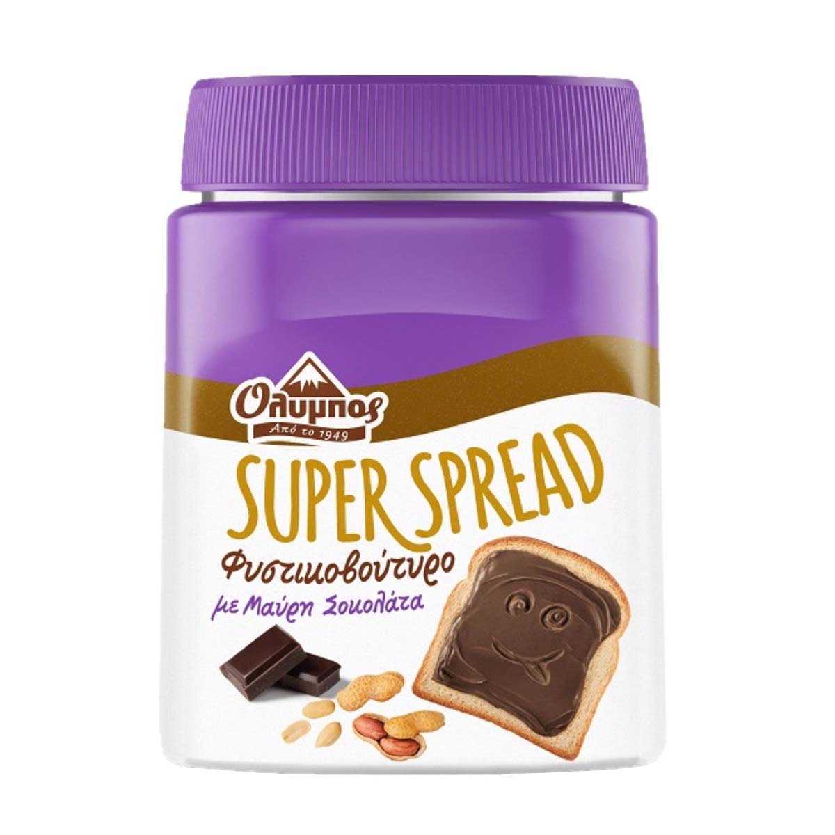 ΟΛΥΜΠΟΣ ΦΥΣΤΙ/ΡΟ ΜΑΥΡΗ ΣΟΚΟΛ 350Γ