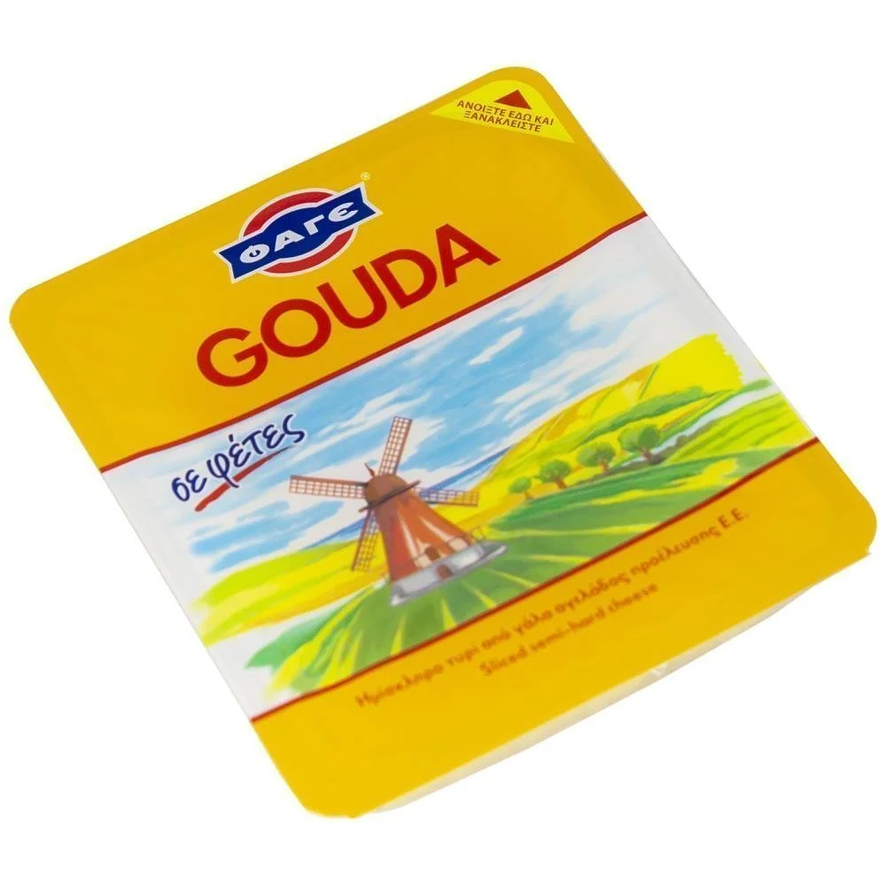 ΦΑΓΕ GOUDA ΣΕ ΦΕΤΕΣ 12/200G