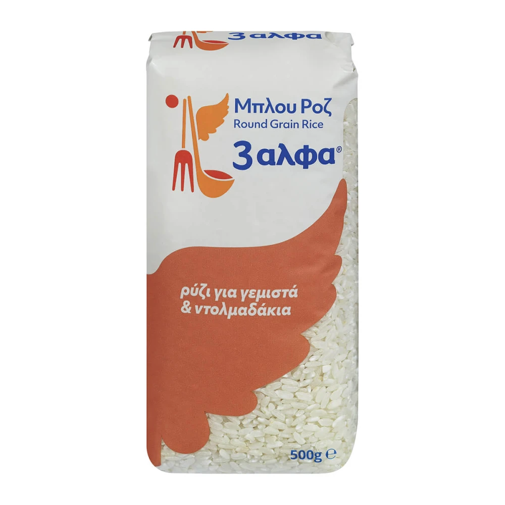 3ΑΛΦΑ ΡΥΖΙ ΜΠΛΟΥ ΡΟΖ 15/500G