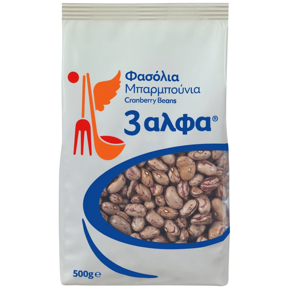 3ΑΛΦΑ ΦΑΣΟΛΙΑ ΜΠΑΡΜΠΟΥΝΙΑ 500G