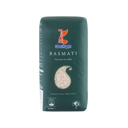 3ΑΛΦΑ ΡΥΖΙ BASMATI 500G
