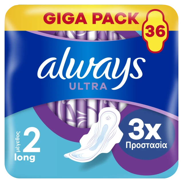 ALWAYS ULTRA LONG PLUS GIGA P. 6/36ΤΕΜ.