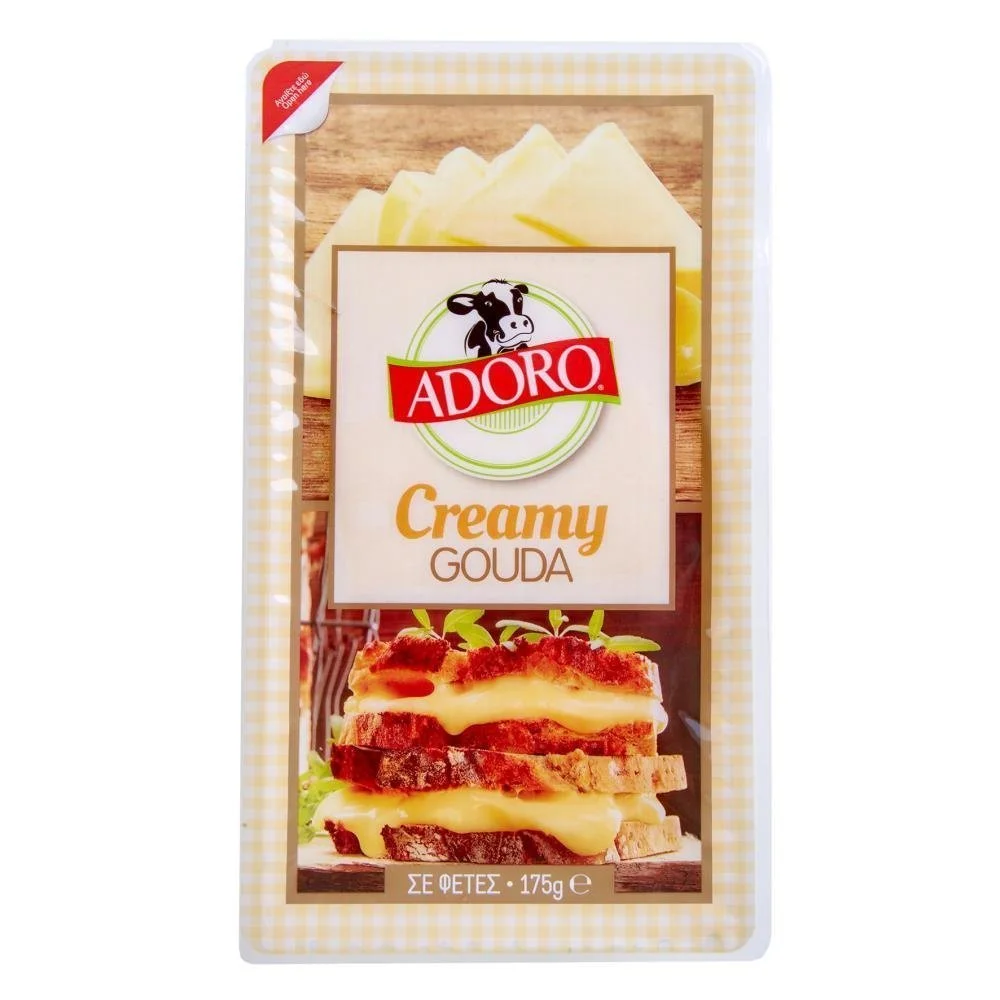 ADORO CREAMY GOUDA ΦΕΤΕΣ 175G