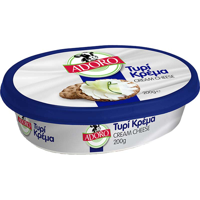 ADORO ΤΥΡΙ ΚΡΕΜΑ LIGHT 8/200G
