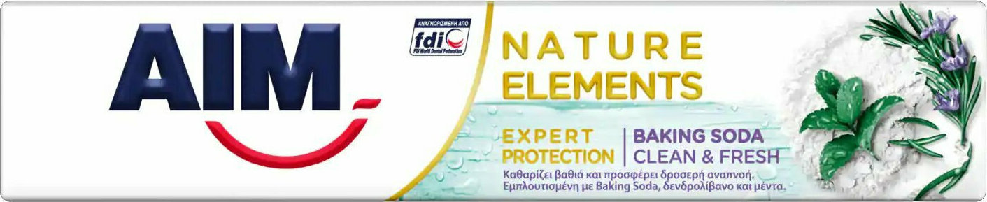 AIM ΟΔΟΝΤΟΚΡΕΜΑ NAT ELEM BAK. S. 24/75ML