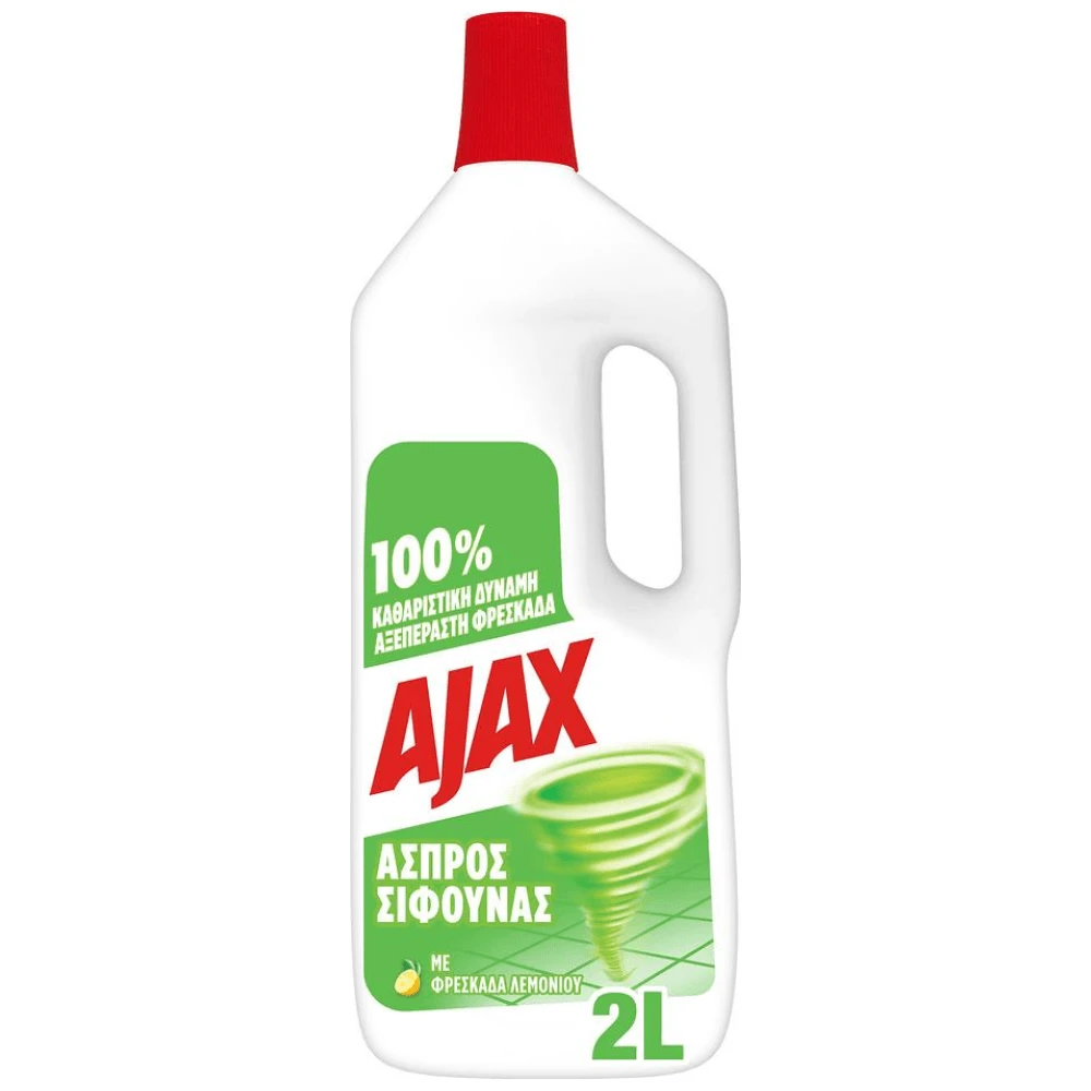 AJAX CLASSIC ΑΣΠΡΟΣ ΣΙΦΟΥΝΑΣ ΛΕΜΟΝΙ 6/2L