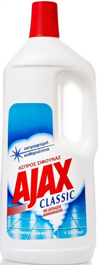 AJAX CLASSIC ΑΣΠΡΟΣ ΣΙΦΟΥΝΑΣ 6/2L