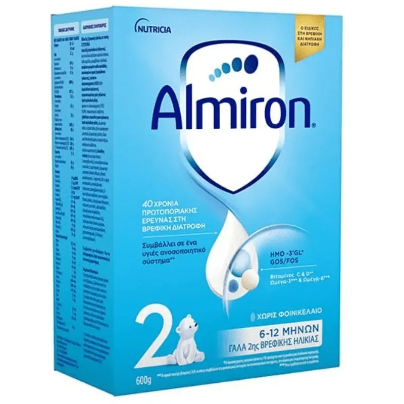 ALMIRON Ν. 2 ΒΡΕΦΙΚΟ ΓΑΛΑ BIO 6/800G