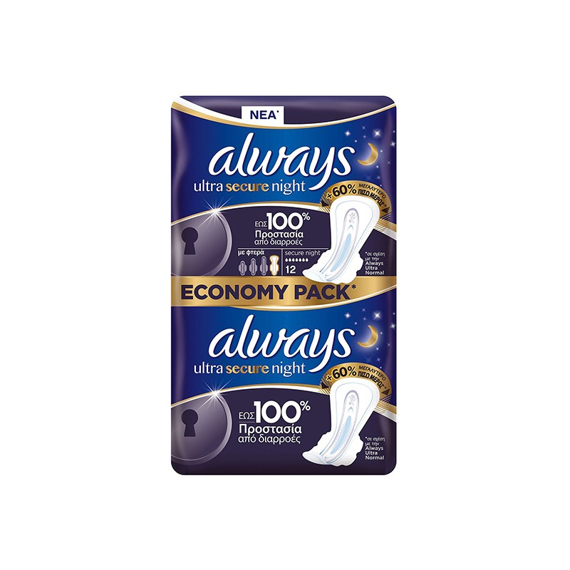ALWAYS ULTR SECUR NIGHT ΟΙΚ. ΣΥΣ. 12/12ΤΕΜ