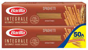 BARILLA INTEGR. NO5 2X500G 0. 80Ε