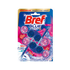 BREF WC BLOCK BLUE ACT. FLOR. DUO 10/2X50G