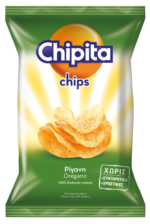 CHIPITA CHIPS ΡΙΓΑΝΗ 12/80G ΠΤ 1. 00
