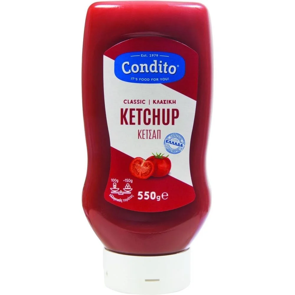 CONDITO ΚΕΤΣΑΠ ΧΩΡ. ΓΛΟΥΤ. CLASSIC 12/550G
