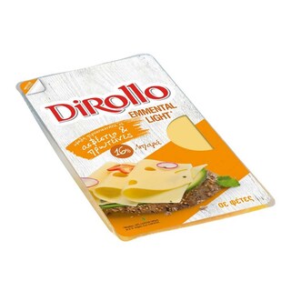 DIROLLO EMMENTAL LIGHT ΦΕΤΕΣ 10/175G