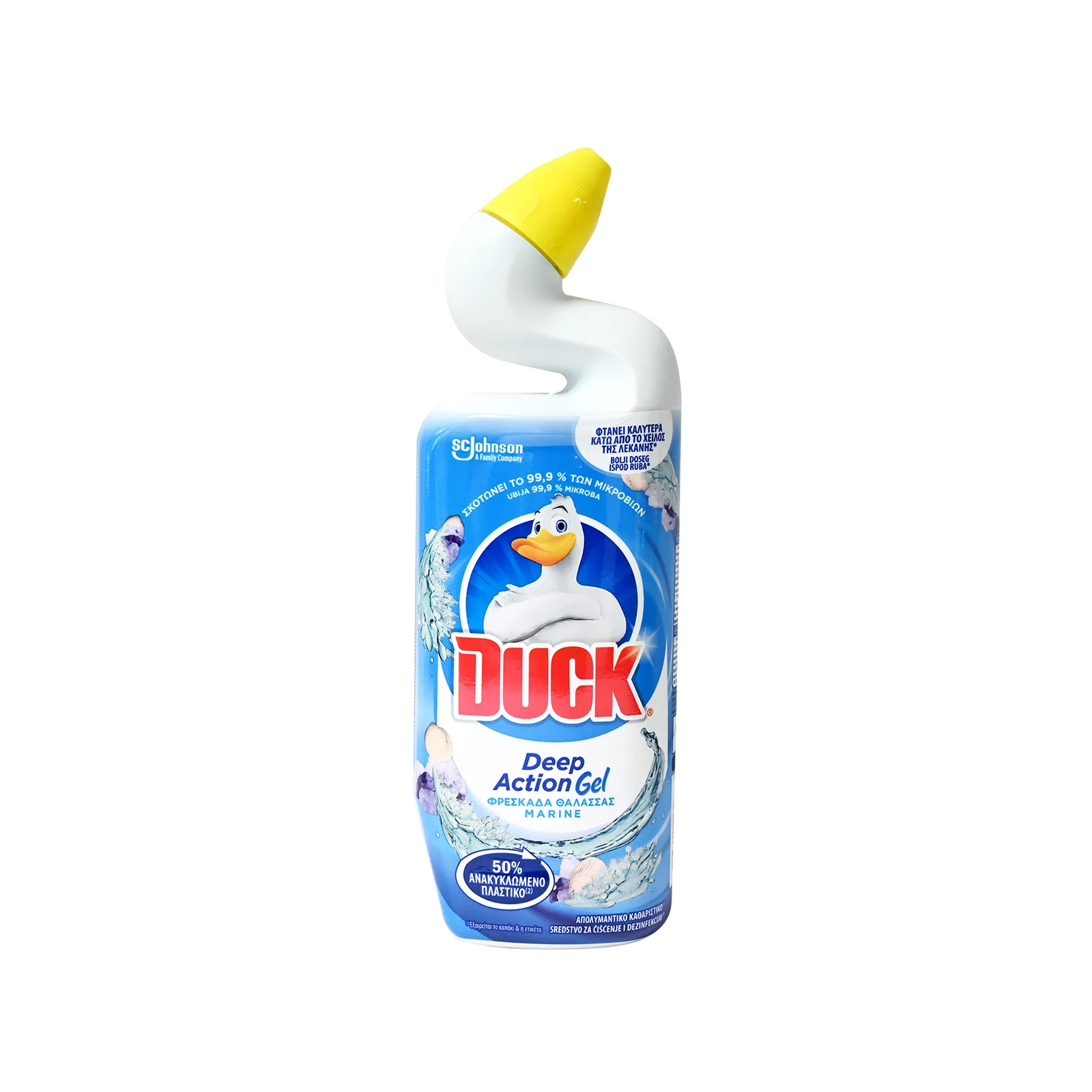 DUCK DEEP ACTION GEL ΦΡΕΣΚ. ΘΑΛ. 12/750ML