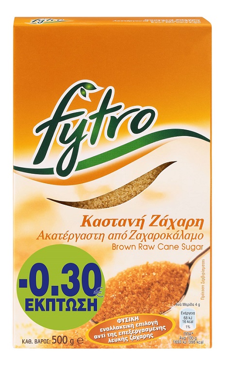 FYTRO ΖΑΧΑΡΗ ΑΚΑΤΕΡΓΑΣΤΗ 12/500G (-0. 30)