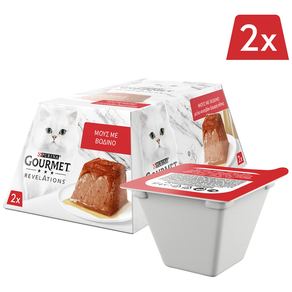 GOURMET REV. ΤΡ. ΓΑΤ. MOUS ΣΟΛ. 12/57G(2Τ. )