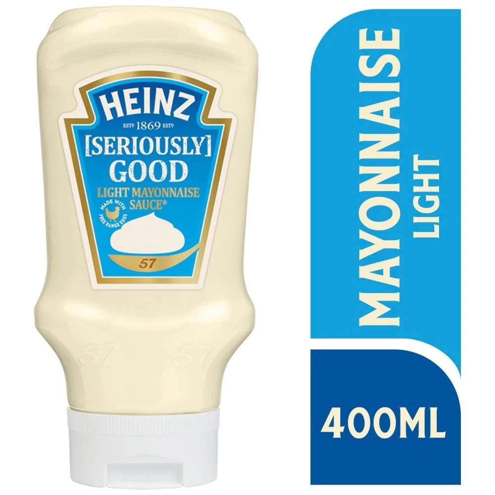HEINZ ΜΑΓΙΟΝΕΖΑ LIGHT TOP DOWN 10/400ML