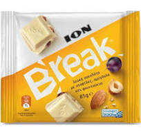 ΙΟΝ BREAK ΣΟΚΟΛΑΤΑ ΛΕΥΚΗ Ν. 4941 12/85G