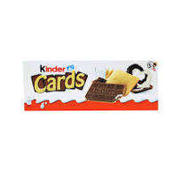 FERRERO KINDER CARDS 20/128G. .