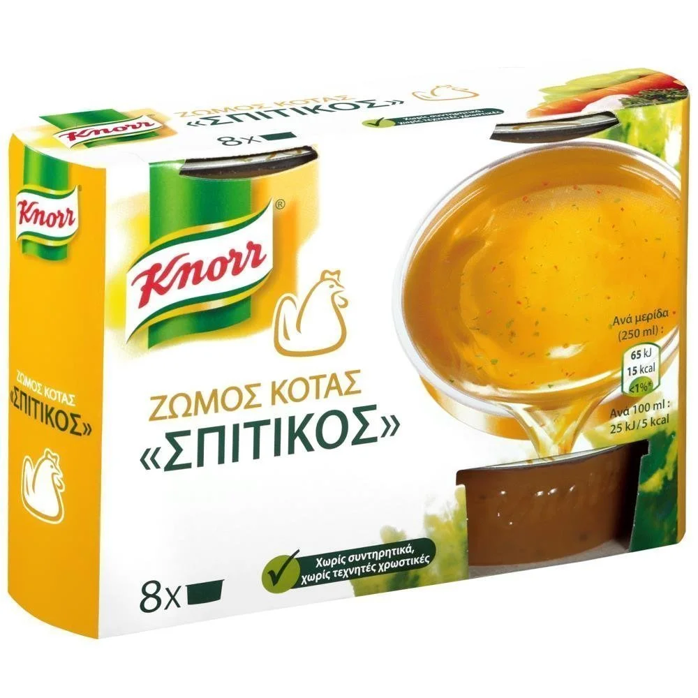 KNORR ΣΠΙΤΙΚΟΣ ΖΩΜΟΣ ΚΟΤΑΣ 8/8X28G.