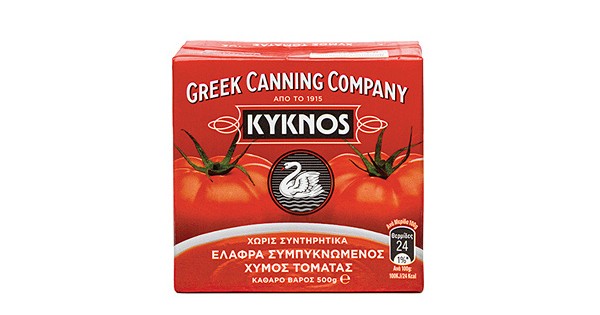 KYKNOS ΣΥΜΠ. ΧΥΜΟΣ ΤΟΜΑΤΑΣ 12/500G