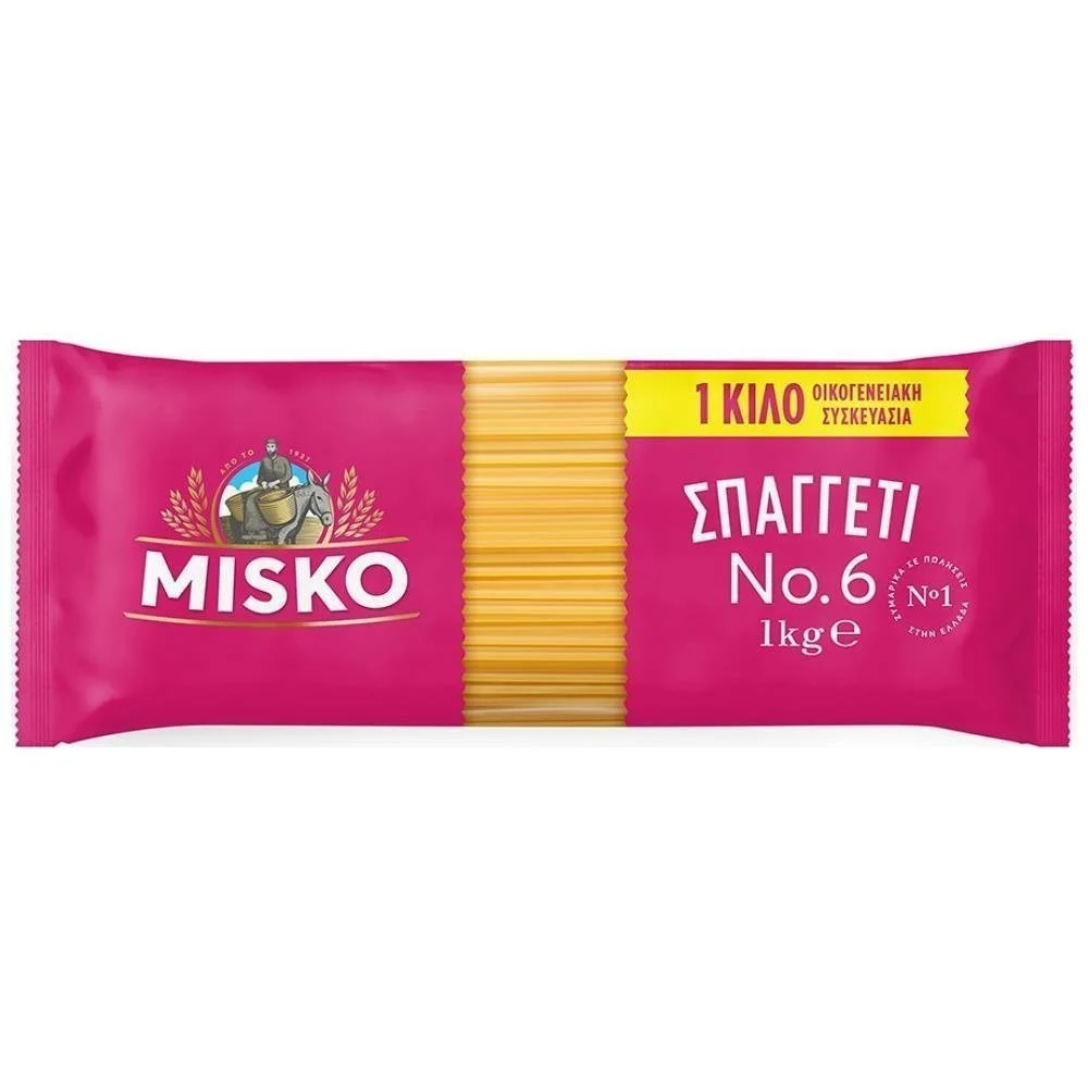 MISKO ΣΠΑΓΓΕΤΙ ΝΟ 6 12/1KG.