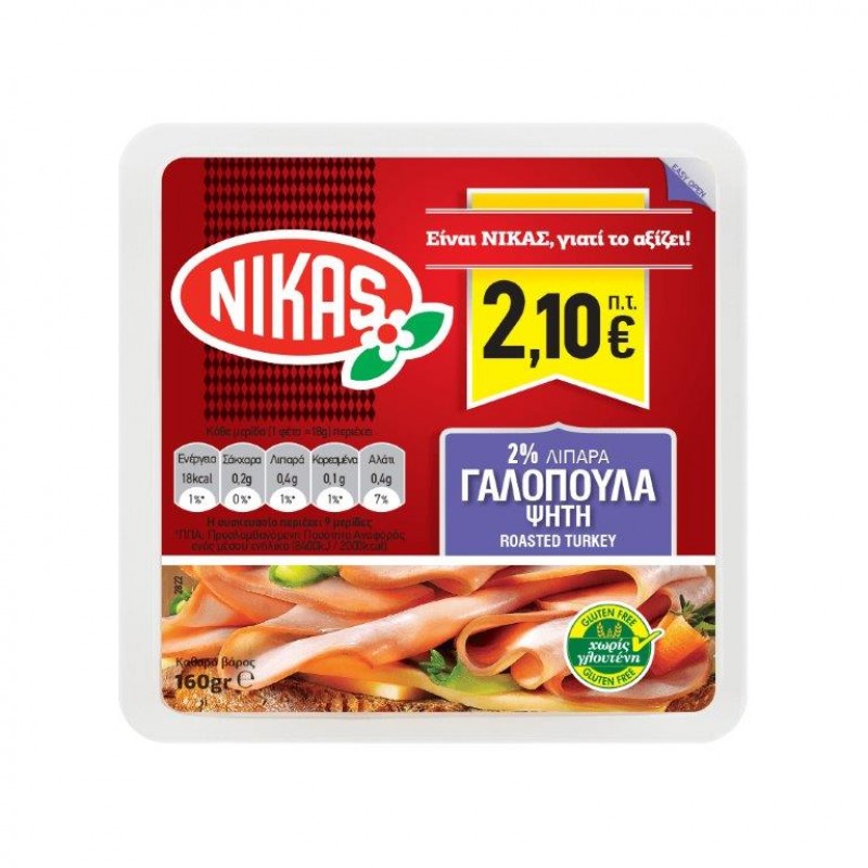 ΝΙΚΑΣ ΓΑΛΟΠ. ΨΗΤΗ ΤΕΤΡ. Χ. ΓΛ. 16/160G