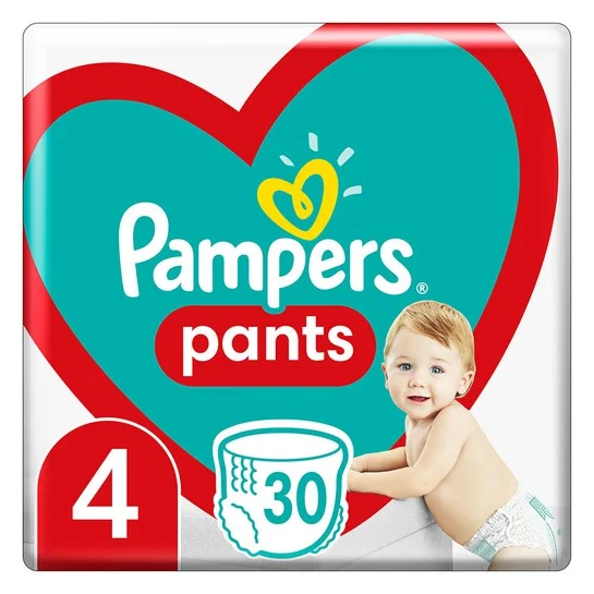 PAMPERS PANTS N. 4 9-15KG 4/25TEM.
