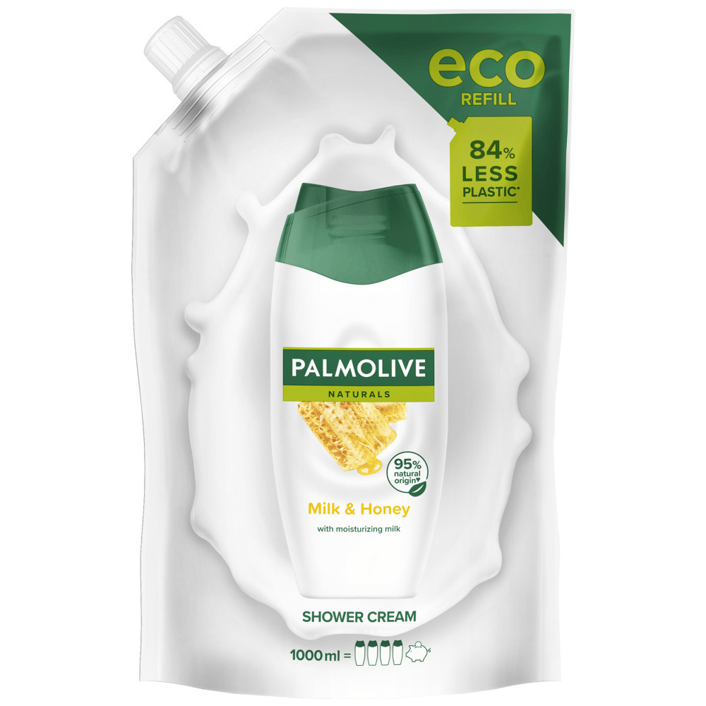 PALMOLIVE ΑΦΡ. NAT. ΜΕΛΙ ΓΑΛ. ΣΑΚ. 10/1000ML