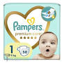 PAMPERS PREMIUM CARE Ν. 1 2-5KG 2/50ΤΕΜ