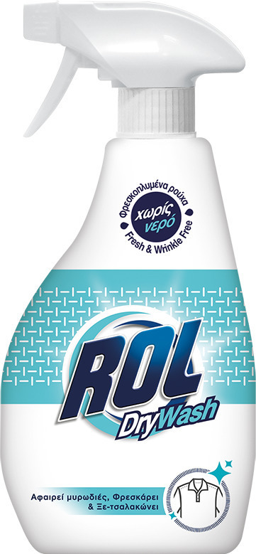 ROL DRYWASH ΣΠΡΕΥ ΦΡΕΣΚ. &ΞΕΤΣΑΛ. 9/325ML