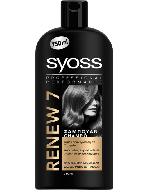 SYOSS RENEW ΕΠΑΓ/ΚΟ ΣΑΜΠΟΥΑΝ 6/750ML