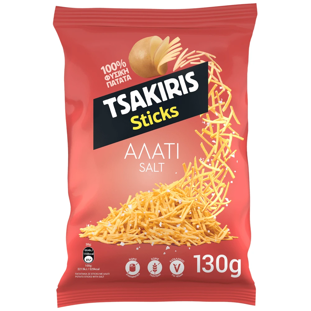 TSAKIRIS STICKS ΑΛΑΤΙ 16/130G