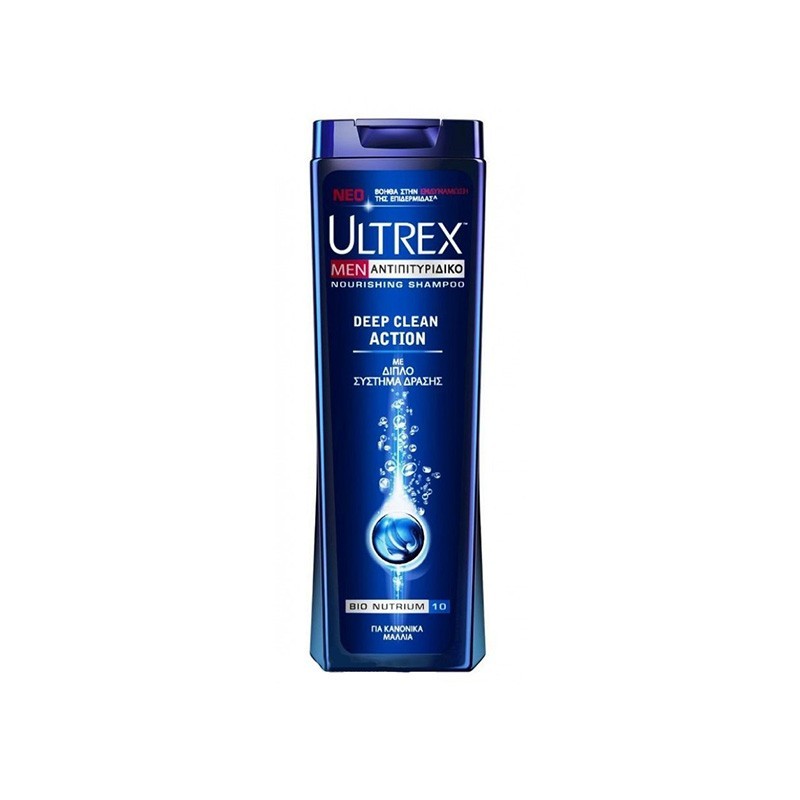 ULTREX ΣΑΜΠΟΥΑΝ DEEP CLEAN 12/360ML