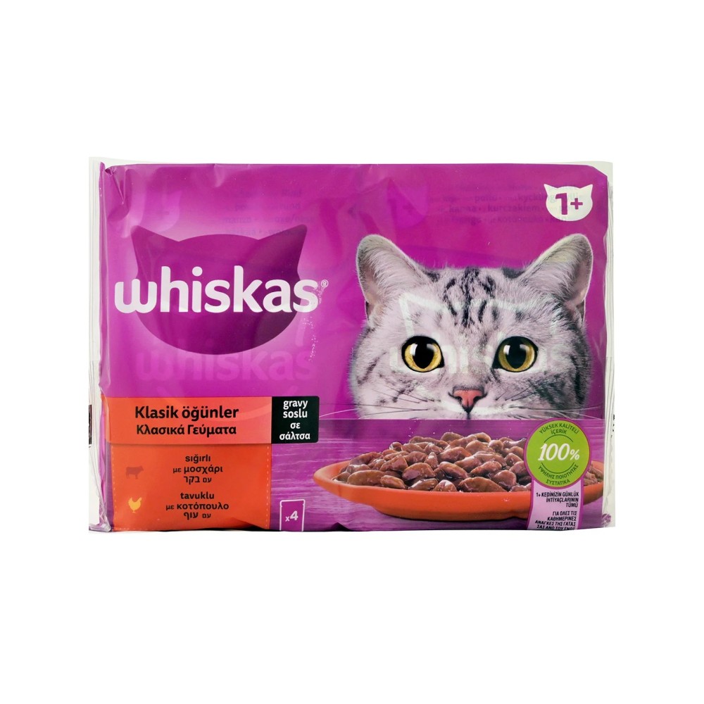 WHISKAS C. AD. ΥΓ. ΤΡ. ΓΑΤ. ΕΠ. ΚΡΕΑΤ. 4Χ13Χ85G